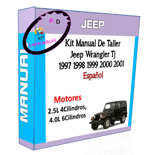 Manual De Taller Jeep Wrangler Tj 1997 1998 1999 2000 2001