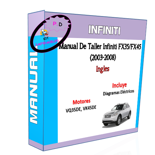 Manual De Taller Infiniti FX35/FX45 (2003-2008) Ingles