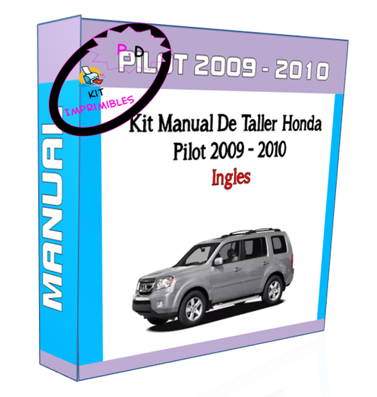 Manual De Taller Honda Pilot 2009 - 2010 Ingles