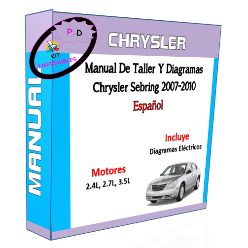 Manual De Taller Y Diagramas Chrysler Sebring 2007-2010 Esp.