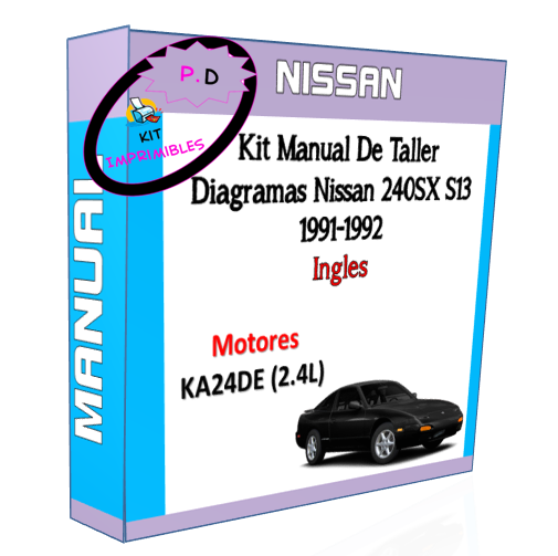 Manual De Taller Diagramas Nissan 240sx S13 1991-1992