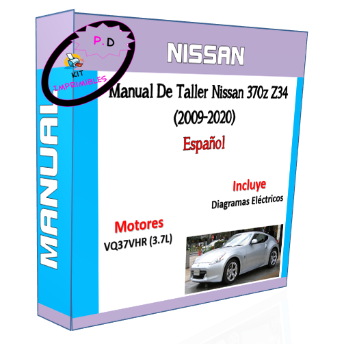 Manual De Taller Nissan 370z Z34 (2009-2020) En Español