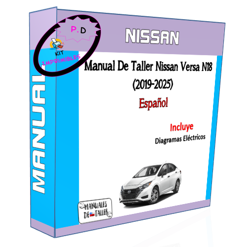 Manual De Taller Nissan Versa N18 (2019-2025) En Español