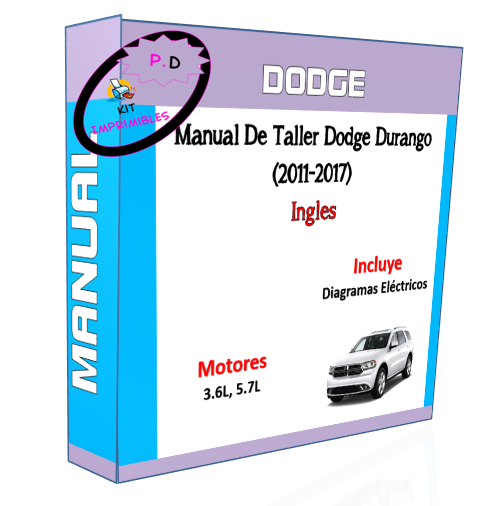 Manual De Taller Dodge Durango (2011-2017) Ingles