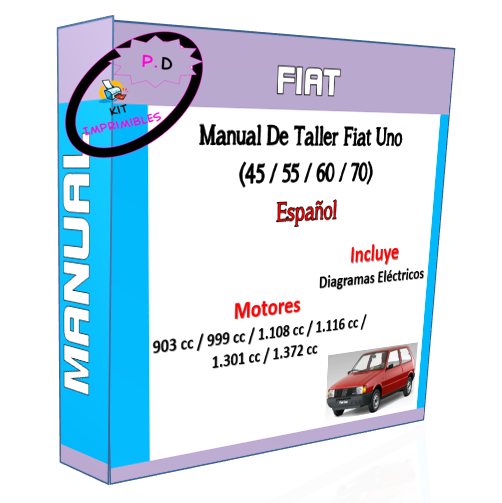 Manual De Taller Fiat Uno (45 / 55 / 60 / 70) Español