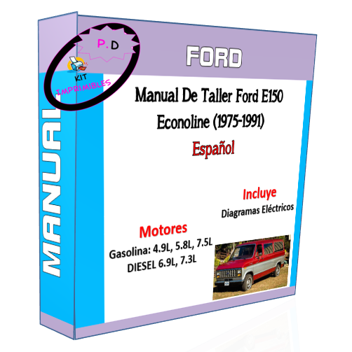 Manual De Taller Ford E150 Econoline (1975-1991) Español