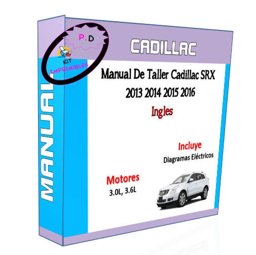 Manual De Taller Cadillac SRX 2013 2014 2015 2016 Ingles