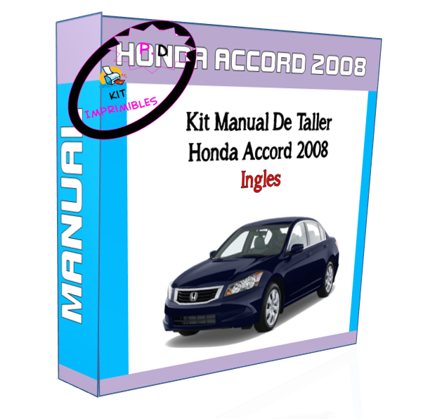 Manual De Taller Honda Accord 2008 Ingles