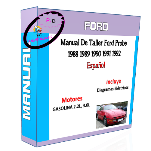 Manual De Taller Ford Probe 1988 1989 1990 1991 1992 Español