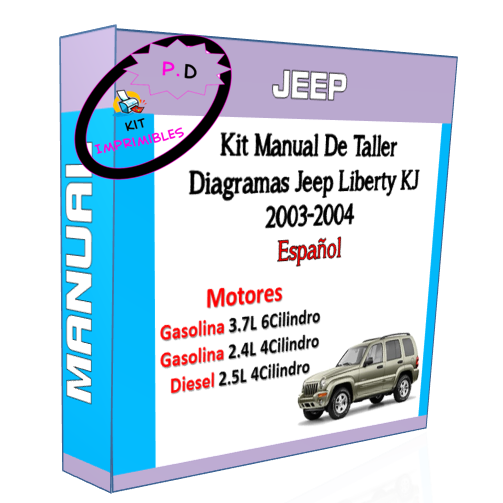 Manual De Taller Y Diagramas Jeep Liberty Kj 2003-2004 Español