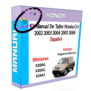 Manual De Taller Honda Crv 2002 2003 2004 2005 2006 Español