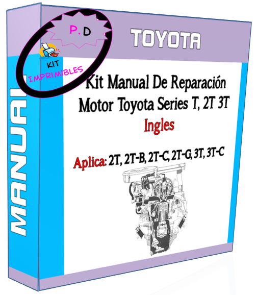 Manual De Reparacion Motor Toyota Series T, 2t 3t
