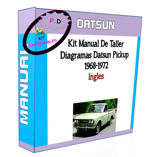 Manual De Taller Diagramas Datsun Pickup 1968-1972