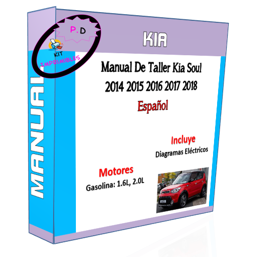 Manual De Taller Kia Soul 2014 2015 2016 2017 2018 Español