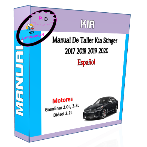 Manual De Taller Kia Stinger 2017 2018 2019 2020 Español