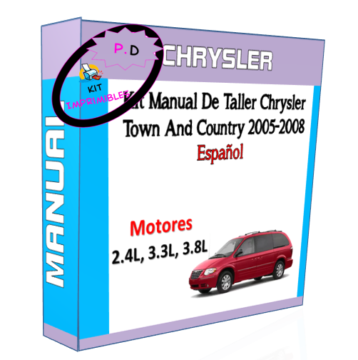 Manual De Taller Chrysler Town And Country 2005-2008 Español