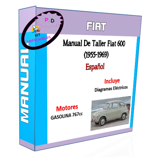 Manual De Taller Fiat 600 (1955-1969) Español