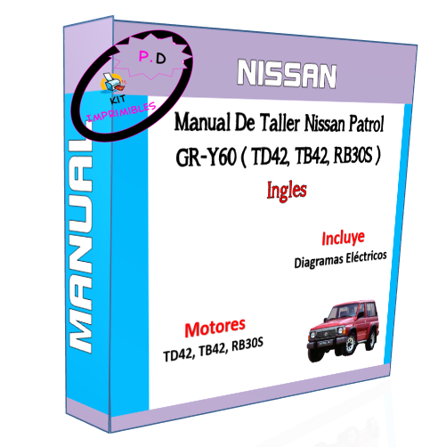 Manual De Taller Nissan Patrol GR-Y60 ( TD42, TB42, RB30S )