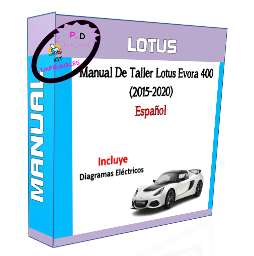 Manual De Taller Lotus Evora 400 (2015-2020) Español