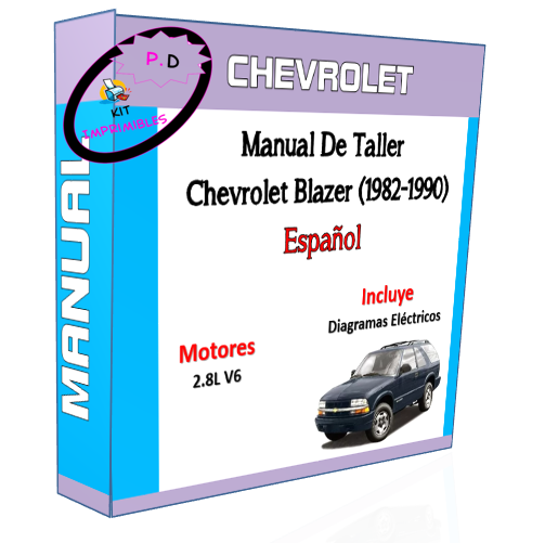 Chevrolet Blazer Workshop Manual (1982-1990) In Spanish