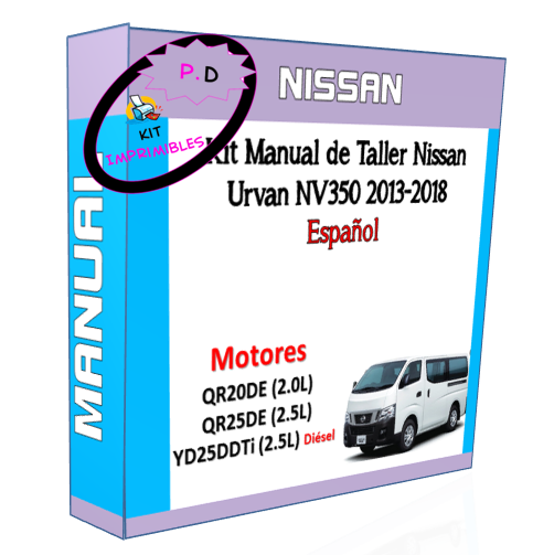 Manual De Taller Nissan Urvan Nv350 2013-2018 Español