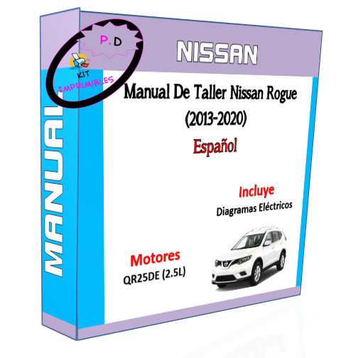 Manual De Taller Nissan Rogue (2013-2020) Español