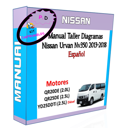 Manual Taller Y Diagramas Nissan Urvan Nv350 2013-2018 Español