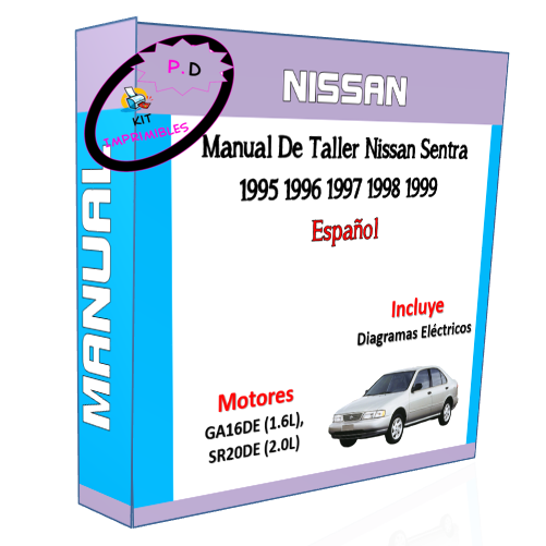 Manual De Taller Nissan Sentra 1995 1996 1997 1998 1999 Esp.