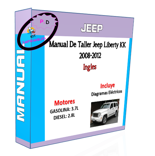 Manual De Taller Jeep Liberty KK 2008-2012 Ingles