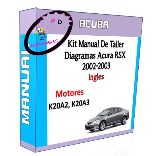 Manual De Taller Diagramas Acura Rsx 2002-2003