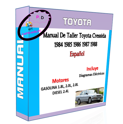 Manual De Taller Toyota Cressida 1984 1985 1986 1987 1988 Es