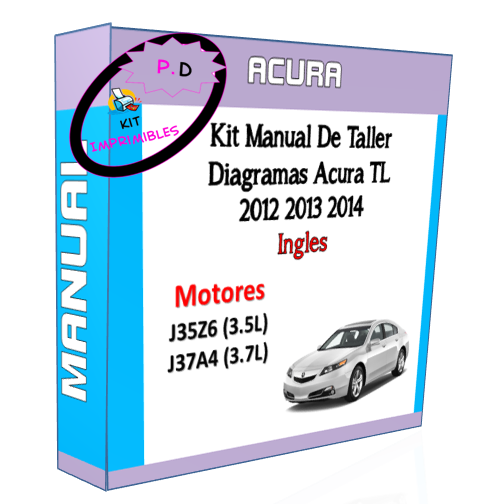 Manual De Taller Diagramas Acura Tl 2012 2013 2014