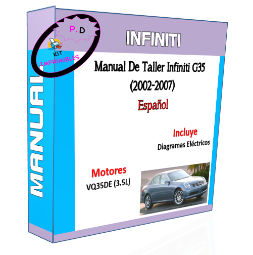 Manual De Taller Infiniti G35 (2002-2007) Español