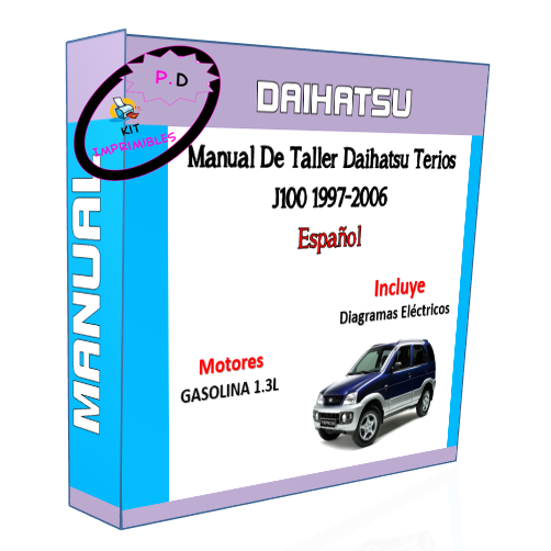 Manual De Taller Daihatsu Terios J100 1997-2006 Español