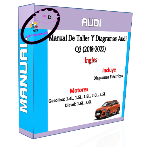 Manual De Taller Y Diagramas Audi Q3 (2018-2022) Ingles