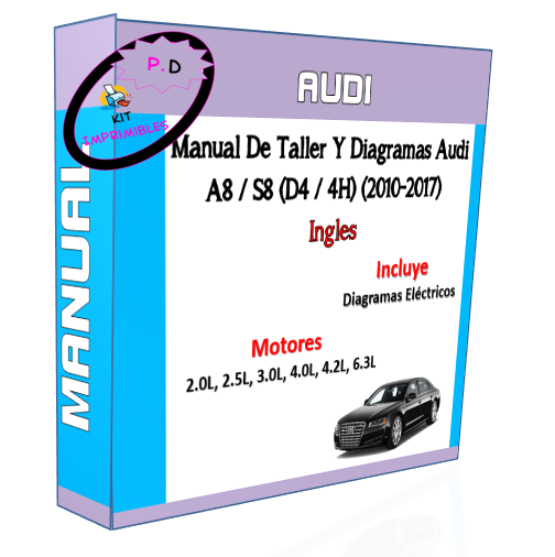 Manual De Taller Y Diagramas Audi A8 / S8 (2010-2017) Ingles