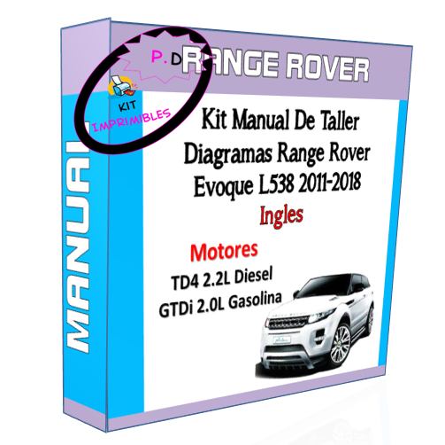 Manual De Taller Diagramas Range Rover Evoque L538 2011-2018