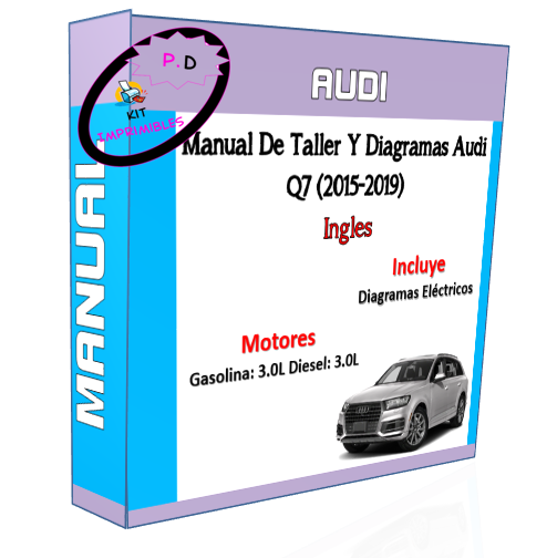 Manual De Taller Y Diagramas Audi Q7 (2015-2019) Ingles