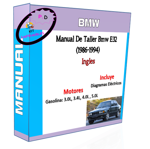 Manual De Taller Bmw E32 (1986-1994) Inglés