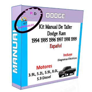 Manual De Taller Dodge Ram 1994 1995 1996 1997 1998 1999