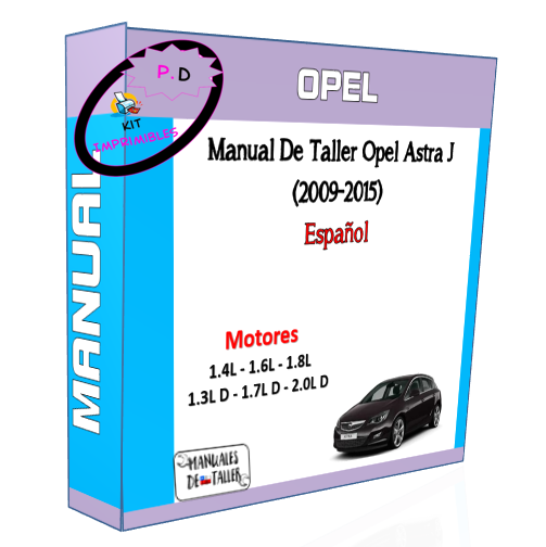 Opel Astra J (2009-2015) Workshop Manual Spanish 