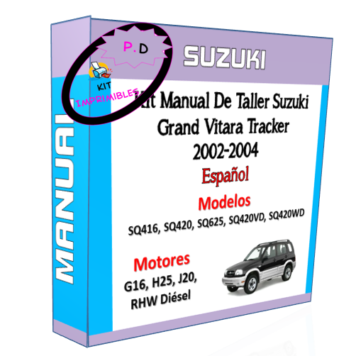 Manual De Taller Suzuki Grand Vitara Tracker 2002-2004