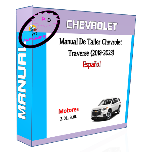 Manual De Taller Chevrolet Traverse (2018-2023) En Español