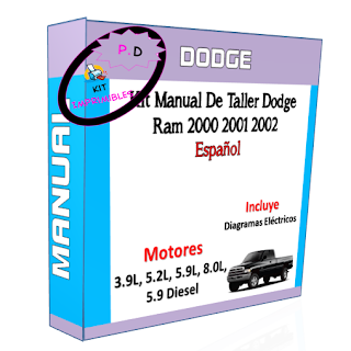 Manual De Taller Dodge Ram 2000 2001 2002 Español