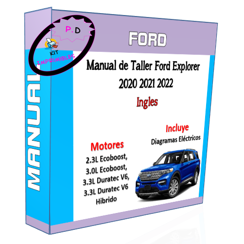 Manual de Taller Ford Explorer 2020 2021 2022 En Ingles