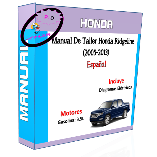 Honda Ridgeline Workshop Manual (2005-2013) In Spanish