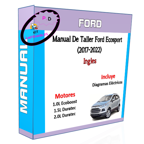 Manual De Taller Ford Ecosport (2017-2022) En Ingles