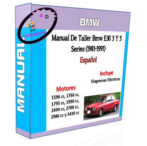 Manual De Taller Bmw E30 3 Y 5 Series (1981-1991) Español