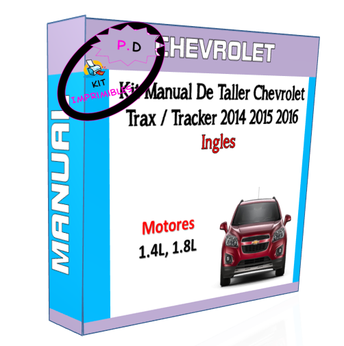 Manual de Taller Chevrolet Trx / Tracker 2014 2015 2016