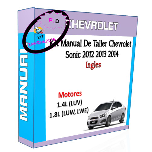 Manual De Taller Chevrolet Sonic 2012 2013 2014